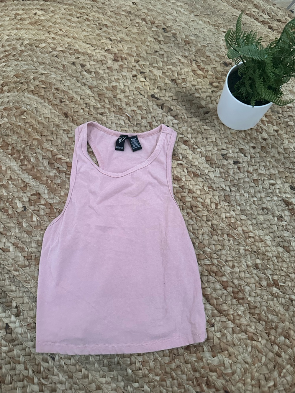 PINK CROP TANK